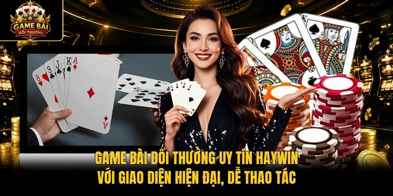 Game bài đổi thưởng uy tín Haywin với giao diện hiện đại, dễ thao tác 