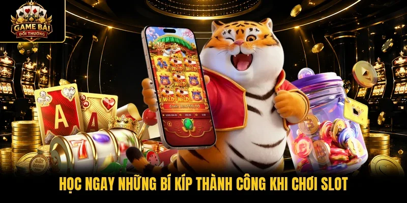 Học ngay những bí kíp thành công khi chơi slot