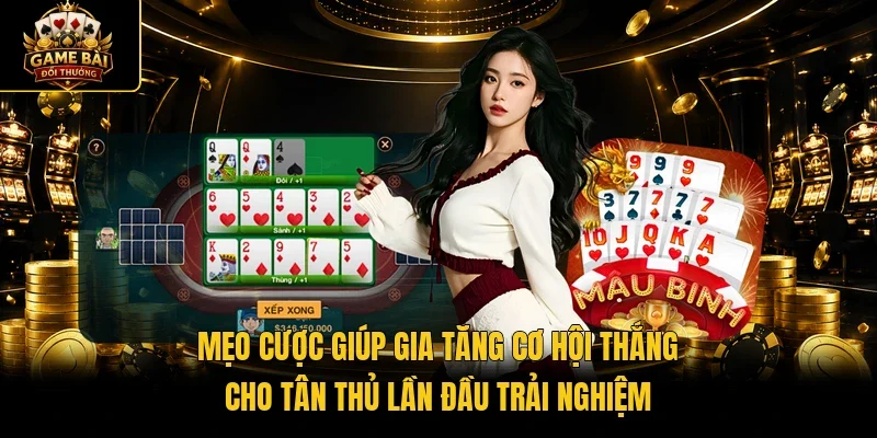 Mẹo cược giúp gia tăng cơ hội thắng cho tân thủ lần đầu trải nghiệm