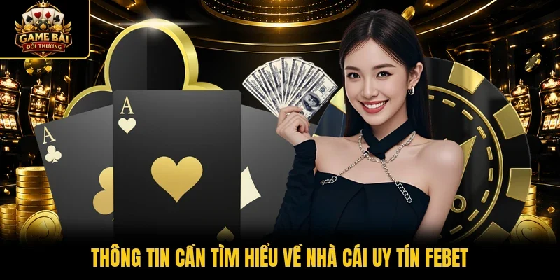 Thông tin cần tìm hiểu về nhà cái uy tín Febet