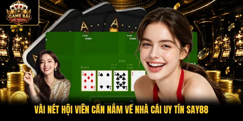 Vài nét hội viên cần nắm về nhà cái uy tín Say88