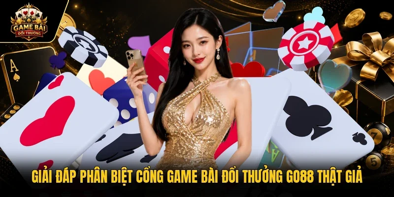 Giải đáp phân biệt cổng game bài đổi thưởng Go88 thật giả