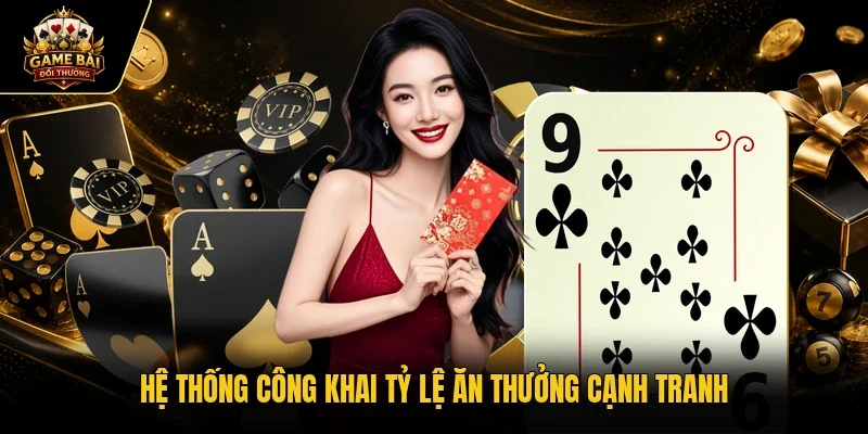 Hệ thống công khai tỷ lệ ăn thưởng cạnh tranh