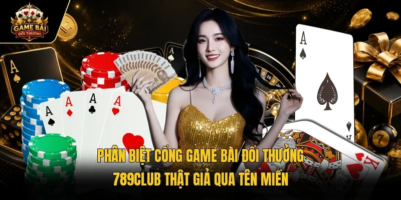 Phân biệt cổng game bài đổi thưởng 789club thật giả qua tên miền