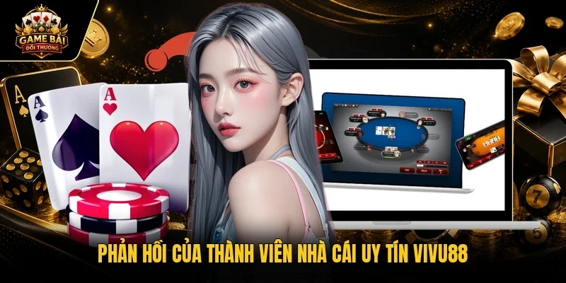 Phản hồi của thành viên nhà cái uy tín VIVU88
